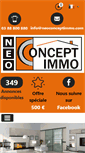 Mobile Screenshot of neoconceptimmo.com